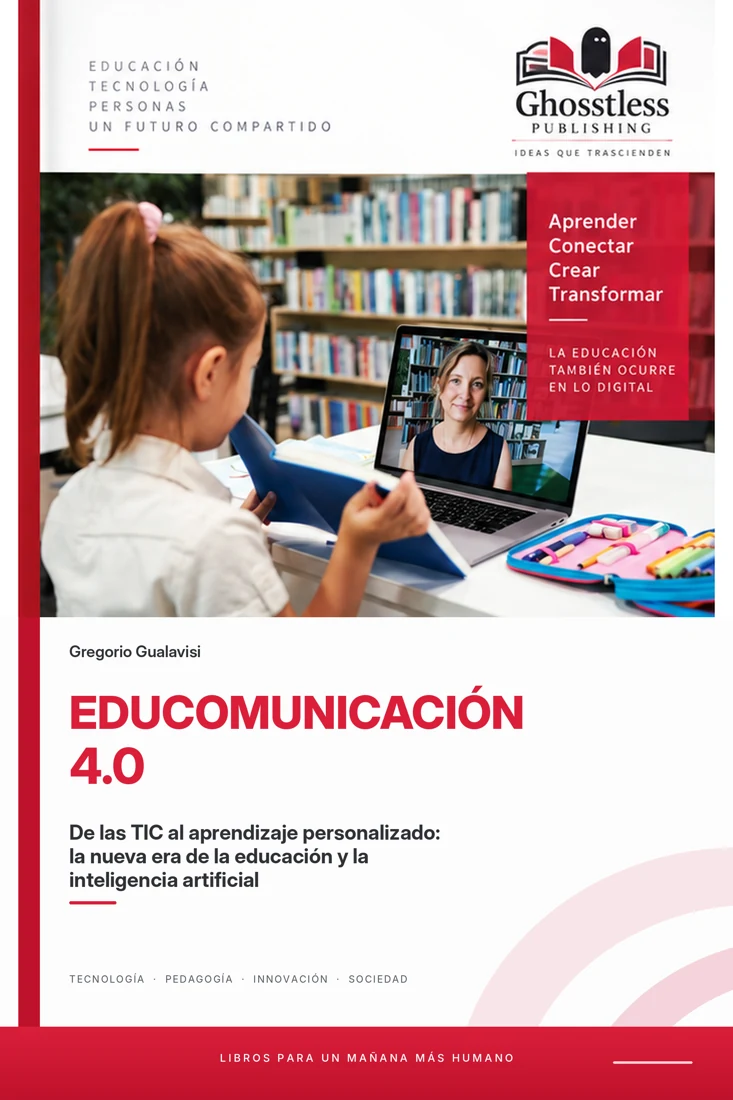 Portada de EDUCOMUNICACIÓN 4.0, publicada en Editorial Iberoamericana